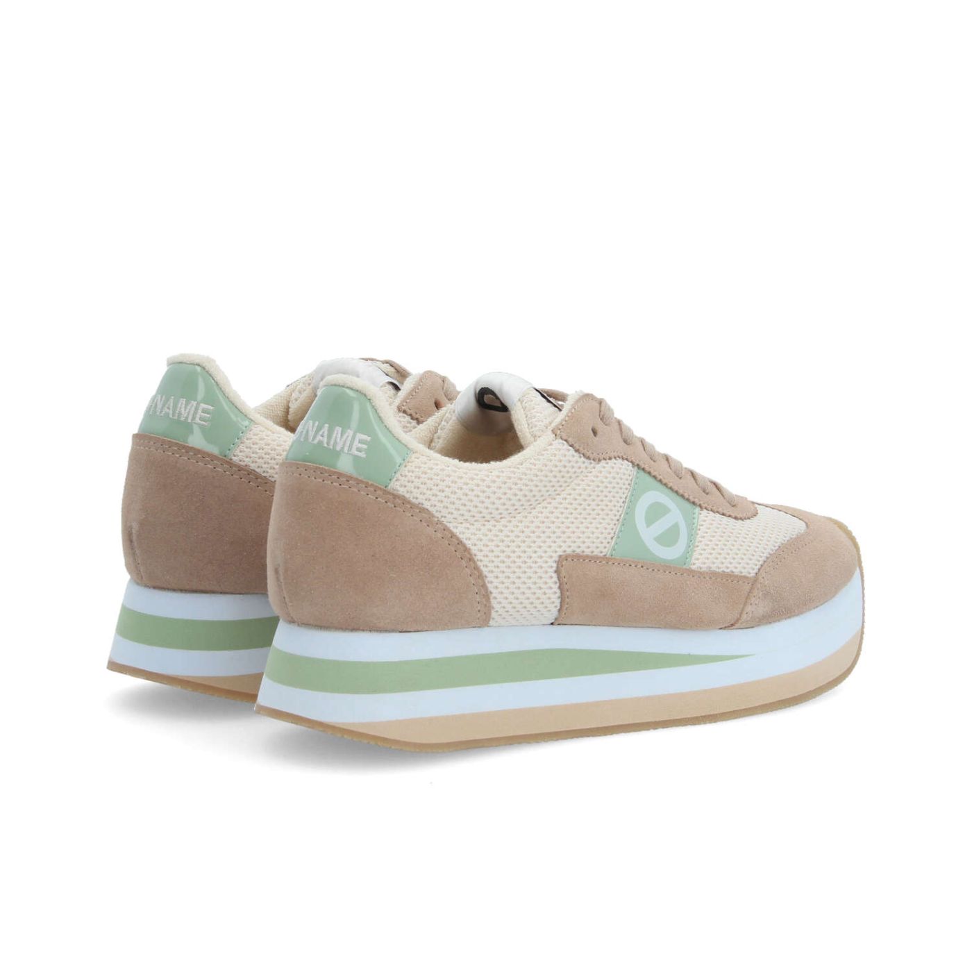 FLEX M JOGGER W - SDE/LINK.M/PAT - PALE PINK/OFF WHITE/GREEN